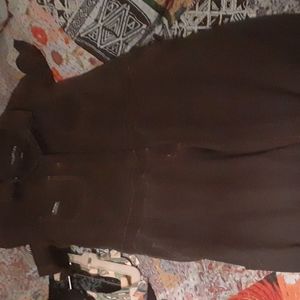 Wildfang large black short sleeved jumpsuit as seen in vogue mag.